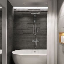 Верхний душ Paini Milano 50CR759TCASQET9 Хром