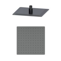 Тропическая лейка для душа WONZON & WOGHAND, Темный графит (WW-88DP02-BGM)