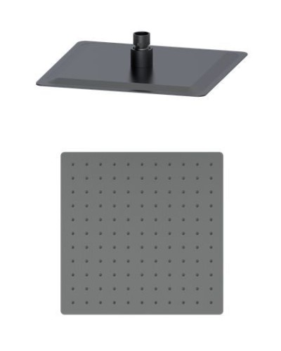 Тропическая лейка для душа WONZON & WOGHAND, Темный графит (WW-88DP02-BGM)