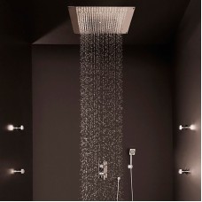 Верхний душ Bossini Dream Cube H38459.073 Черный матовый