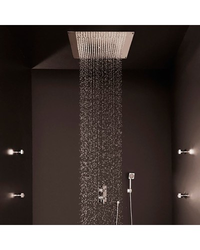 Верхний душ Bossini Dream Cube H38459.073 Черный матовый