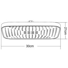 Верхний душ Orange S14TScr Хром