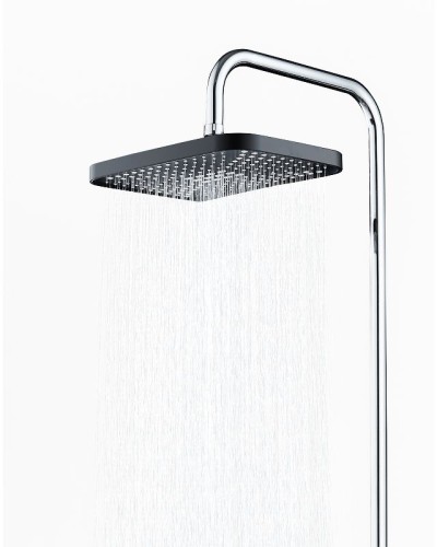 Верхний душ Orange S14TSb Черный матовый