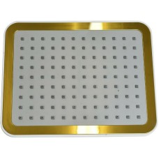 Верхний душ Bronze de Luxe Quadro 1917 Белый Золото