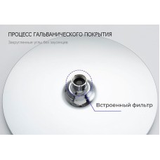 Верхний душ Gappo G005-25 Хром