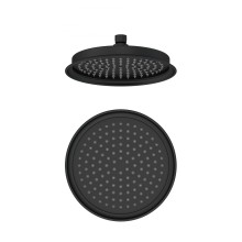 Тропическая лейка для душа WONZON & WOGHAND, Черный матовый (WW-88DP05-MB)