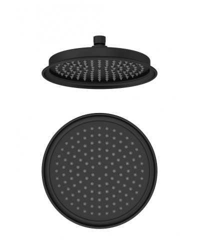 Тропическая лейка для душа WONZON & WOGHAND, Черный матовый (WW-88DP05-MB)