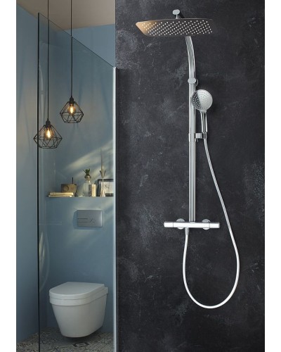 Верхний душ Jacob Delafon Oblо /Talan Design E20643-CP Хром