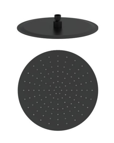 Тропическая лейка для душа WONZON & WOGHAND, Черный матовый (WW-88DP04-MB)