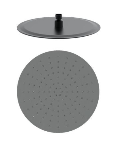 Тропическая лейка для душа WONZON & WOGHAND, Темный графит (WW-88DP04-BGM)
