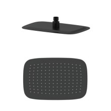 Тропическая лейка для душа WONZON & WOGHAND, Черный матовый (WW-88DP03-MB)