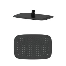 Тропическая лейка для душа WONZON & WOGHAND, Черный матовый (WW-88DP03-MB)