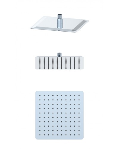 Тропическая лейка для душа WONZON & WOGHAND, Хром (WW-88DP06-CR)