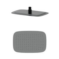 Тропическая лейка для душа WONZON & WOGHAND, Темный графит (WW-88DP03-BGM)