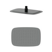 Тропическая лейка для душа WONZON & WOGHAND, Темный графит (WW-88DP03-BGM)