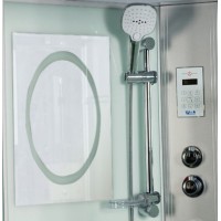 Душевой бокс WeltWasser WW500 Emmer 13555 135x135 10000003290 профиль Хром стекло прозрачное