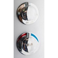 Душевой бокс WeltWasser WW500 Emmer 13555 135x135 10000003290 профиль Хром стекло прозрачное