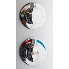 Душевой бокс WeltWasser WW500 Emmer 13555 135x135 10000003290 профиль Хром стекло прозрачное