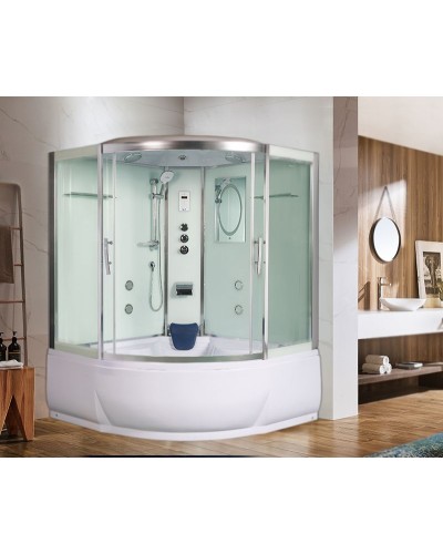 Душевой бокс WeltWasser WW500 Emmer 15055 150x150 10000003291 профиль Хром стекло прозрачное