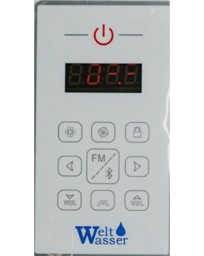 Душевой бокс WeltWasser WW500 Emmer 15055 150x150 10000003291 профиль Хром стекло прозрачное