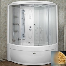 Душевой бокс Radomir Вирсавия 170x125 R 1-04-1-2-4-0691 профиль Белый стекло матовое