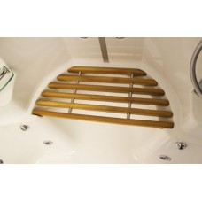 Душевой бокс Radomir Даниэла 2 140x140 1-04-1-0-5-0751 профиль Белый стекло матовое