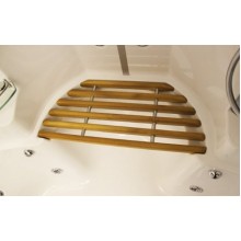 Душевой бокс Radomir Даниэла 2 140x140 1-04-1-0-5-0750 профиль Белый стекло прозрачное