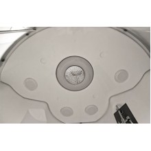 Душевой бокс Radomir Даниэла 2 140x140 1-04-1-0-5-0750 профиль Белый стекло прозрачное