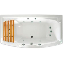 Душевой бокс Radomir Элис 2 168x85 L 1-04-1-1-5-0960 профиль Белый стекло прозрачное