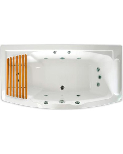 Душевой бокс Radomir Элис 2 168x85 L 1-04-1-1-5-0960 профиль Белый стекло прозрачное