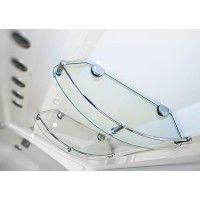 Душевой бокс Radomir Элис 2 168x85 R 1-04-1-2-5-0961 профиль Белый стекло матовое