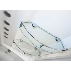 Душевой бокс Radomir Элис 2 168x85 R 1-04-1-2-5-0961 профиль Белый стекло матовое