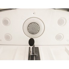 Душевой бокс Radomir Элис 2 168x85 R 1-04-1-2-5-0961 профиль Белый стекло матовое