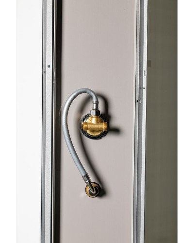 Душевой бокс WeltWasser WW500 Emmer 13555-2 135х135 10000004657 профиль Хром стекло прозрачное