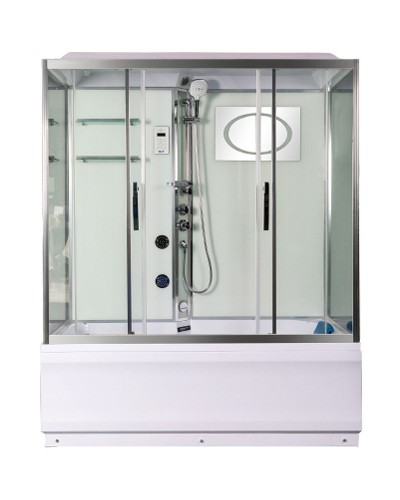 Душевой бокс WeltWasser WW500 Emmer 150/85/55 150х85 10000003925 с гидромассажем