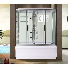 Душевой бокс WeltWasser WW500 Emmer 150/85/55 150х85 10000003925 с гидромассажем