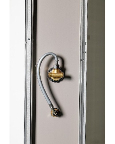 Душевой бокс WeltWasser WW500 Emmer 170/85/55-2 170х85 10000004660 профиль Хром стекло прозрачное