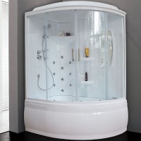 Душевой бокс Royal Bath ALP 150x100 RB150ALP-T-L с гидромассажем
