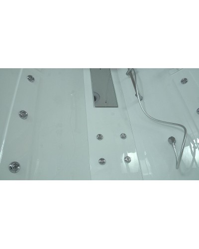 Душевой бокс Timo Lux 135х135 T-7735C с гидромассажем