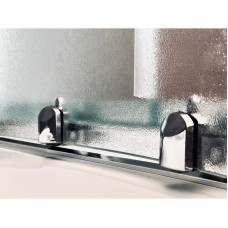 Душевая кабина Royal Bath НК 100x100 RB100HK6-WC-CH стекло матовое задняя стенка Белая