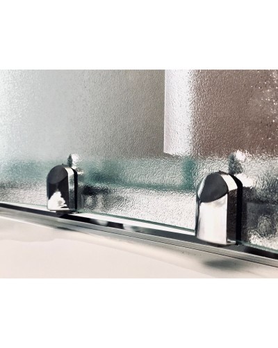 Душевая кабина Royal Bath ВК 90x90 RB90BK6-WC-CH стекло матовое задняя стенка Белая