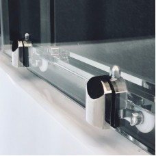 Душевая кабина Royal Bath HP 80х80 RB80HP6-WT-CH стекло прозрачное задняя стенка Белая