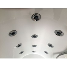 Душевой бокс Royal Bath ALP 170х100 RB170ALP-C-CH-L с гидромассажем стекло матовое задняя стенка Белая