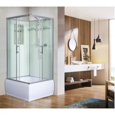 Душевая кабина WeltWasser WW500 Aller 901 90x90 10000003254 профиль Хром стекло прозрачное