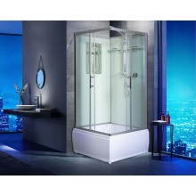 Душевая кабина WeltWasser WW500 Aller 901 90x90 10000003254 профиль Хром стекло прозрачное