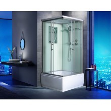 Душевая кабина WeltWasser WW500 Aller 902 90x90 10000003255 профиль Хром стекло прозрачное