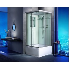 Душевая кабина WeltWasser WW500 Aller 902 90x90 10000003255 профиль Хром стекло прозрачное