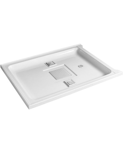 Душевая кабина WeltWasser WW500 Aller 902 90x90 10000003255 профиль Хром стекло прозрачное