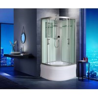 Душевая кабина WeltWasser WW500 Halle 901 90x90 10000003239 профиль Хром стекло прозрачное