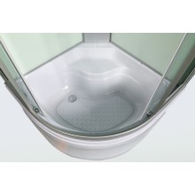 Душевая кабина WeltWasser WW500 Halle 1001 100x100 10000003240 профиль Хром стекло прозрачное